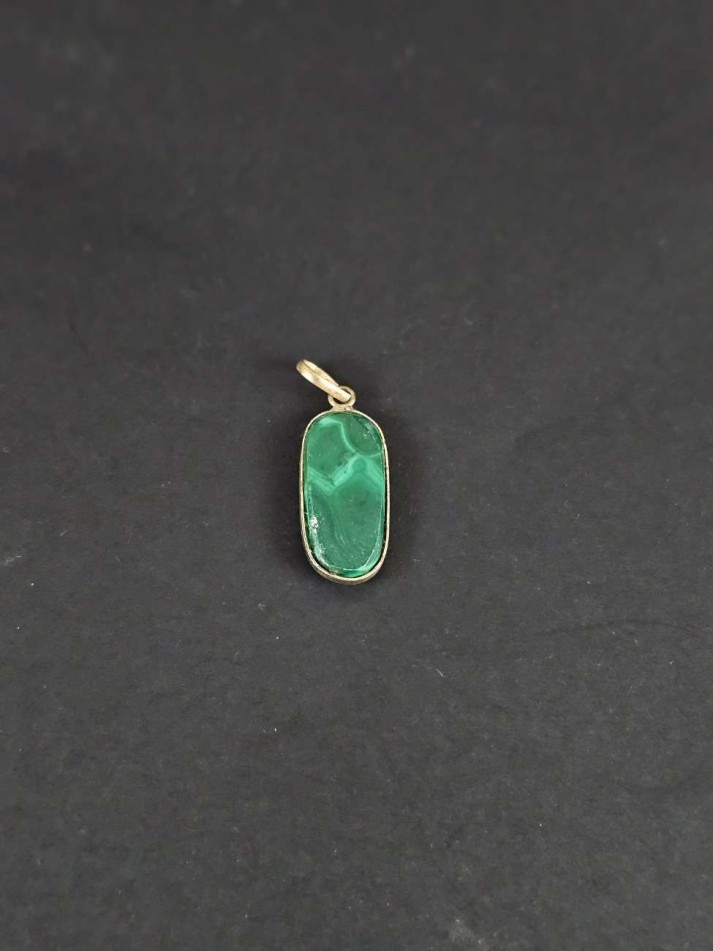 Malachite Pendant (oval)