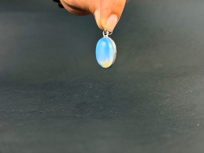 Opal Oval Pendant
