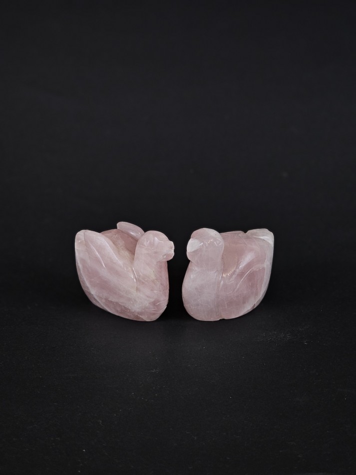 Rose Quartz  Ducks
