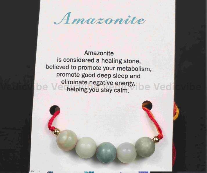 Amazonite Rakhi