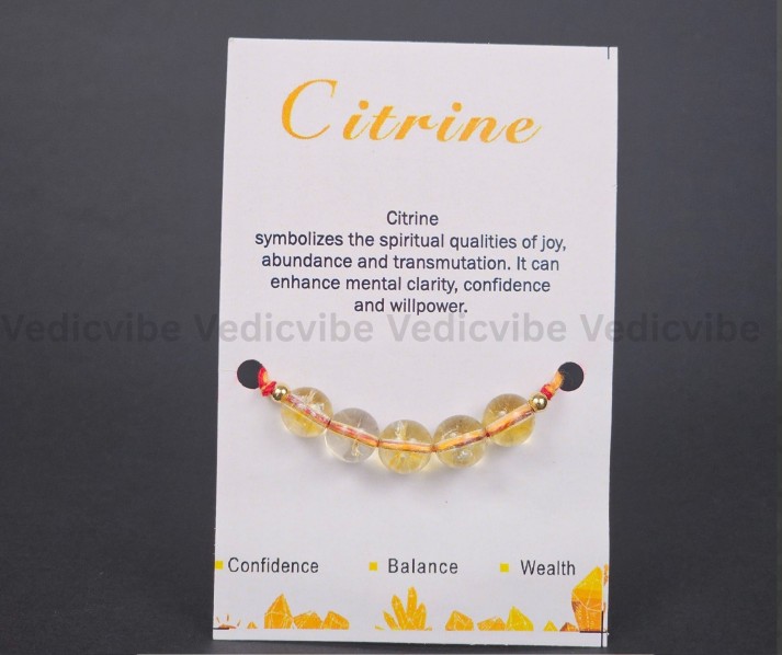 Citrine Rakhi